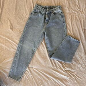 Light Wash “Mom” Jeans